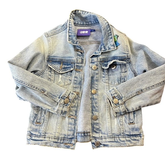 3/$30 🍂 Warner Bro. Looney Tunes Hogwarts Kids Denim Jacket - Picture 2 of 7